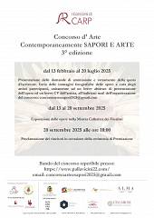 Concorso d' arte   contemporaneamente sapori e arte 3  edizione